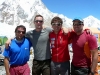 ABC-Team im BC: Alex, Louis, Gerfried, Günther
