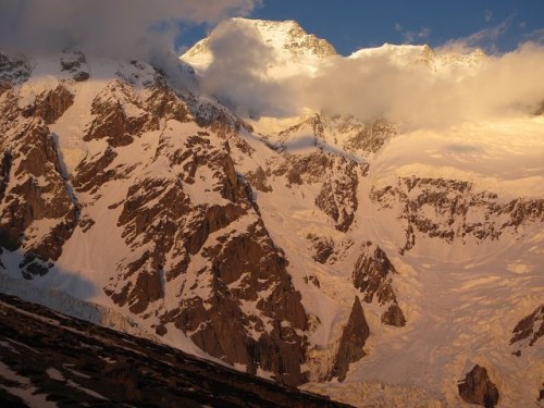 Nanga Parbat im Abendlicht