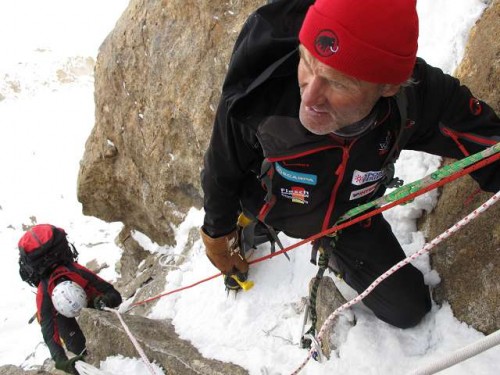 Kilian Volken in der Kinshoferwand